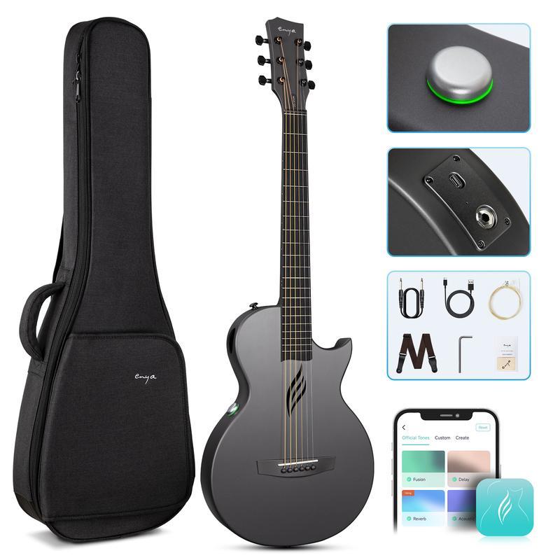 NOVA GO/SP1 Carbon Fiber Travel Guitar