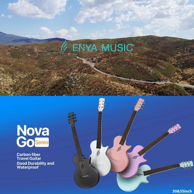 NOVA GO/SP1 Carbon Fiber Travel Guitar