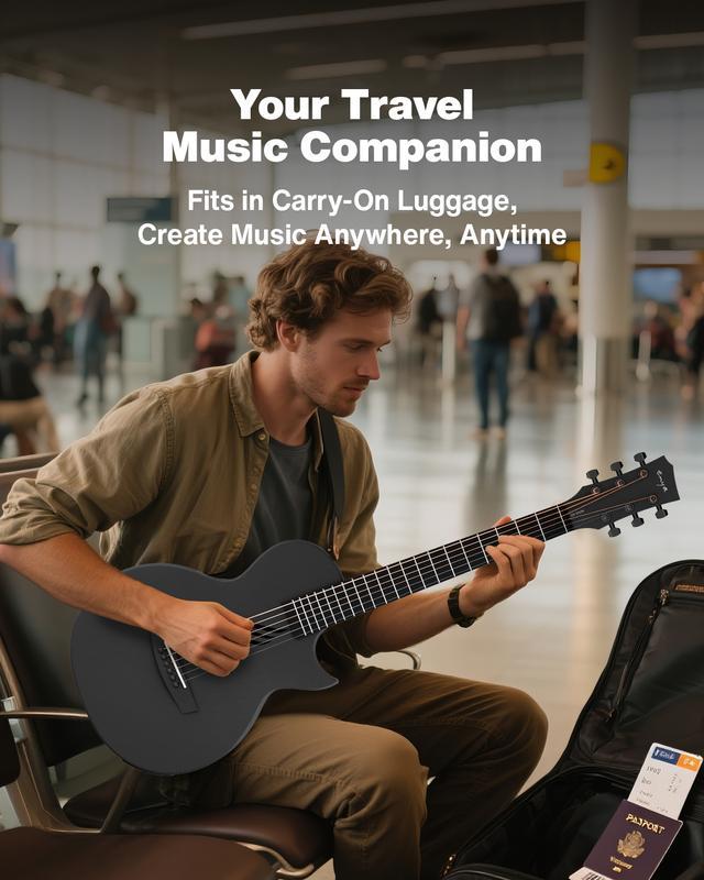 NOVA GO/SP1 Carbon Fiber Travel Guitar