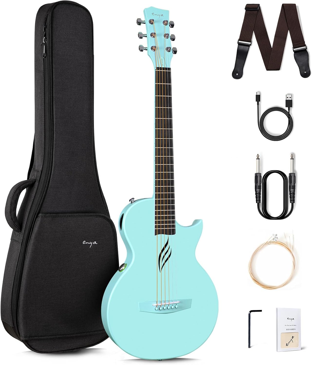 NOVA GO/SP1 Carbon Fiber Travel Guitar