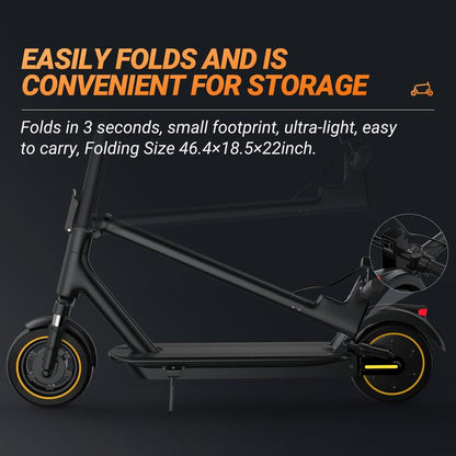 AOVOPRO ES80 Electric Scooter 350W 10.5 Ah Long Range High Speed Foldable