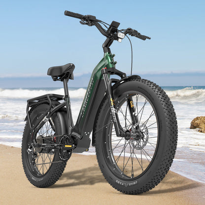 Lankeleisi MG600 Plus 2025 Version 26" Fat Bike 960Wh All Terrain SUV E-Bike with Torque Sensor 48V 20Ah Battery