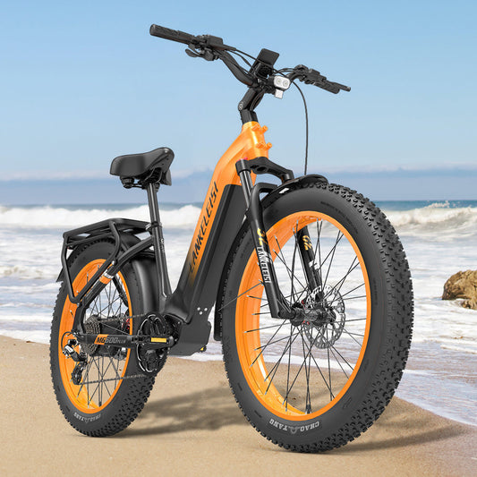 Lankeleisi MG600 Plus 2025 Version 26" Fat Bike 960Wh All Terrain SUV E-Bike with Torque Sensor 48V 20Ah Battery