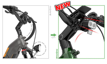 Lankeleisi MG600 Plus 2025 Version 26" Fat Bike 960Wh All Terrain SUV E-Bike with Torque Sensor 48V 20Ah Battery