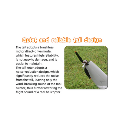 FLISHRC FL500 AH-1 Cobra 500-Class Large Scale GPS RC Helicopter Model with L7 Flight Controller 2.4G 6CH RTF