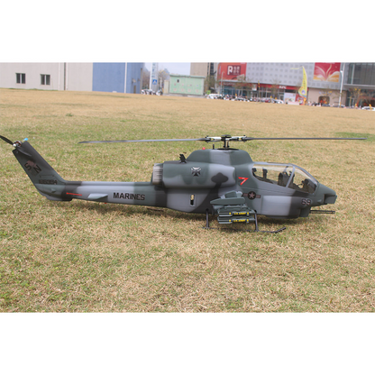 FLISHRC FL500 AH-1 Cobra 500-Class Large Scale GPS RC Helicopter Model with L7 Flight Controller 2.4G 6CH RTF