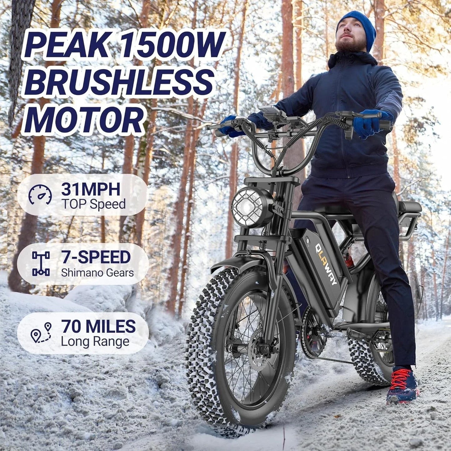 Qlaway Electric Motorcycle Ebikes