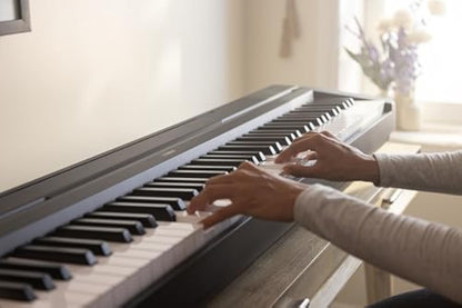 YAMAHA P71 88-Key Weighted Action Digital Piano with Sustain Pedal and Power Supply